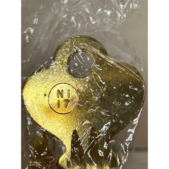 STAR Locksmith Supplies Brass 5NW3 Key Blanks Set Of 6 Made In USA NOS - Picture 3 of 3